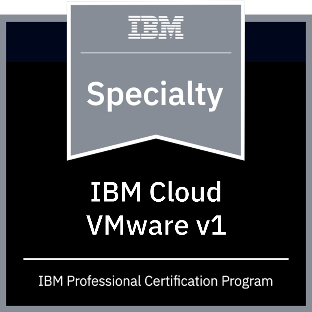 IBM Cloud for VMware v1 Specialty